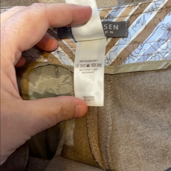 Sigrid Olsen Collection tan wool Trousers - Picture 6 of 6